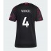 Liverpool Virgil van Dijk #4 Dámské 3rd Dres 2026-27 Krátkým Rukávem Liverpool Virgil van Dijk #4 Dámské 3rd Dres 2026-27 Krátkým Rukávem